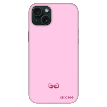 Szilikon tok erre a típusra Apple iPhone 15 Plus - Blush bow