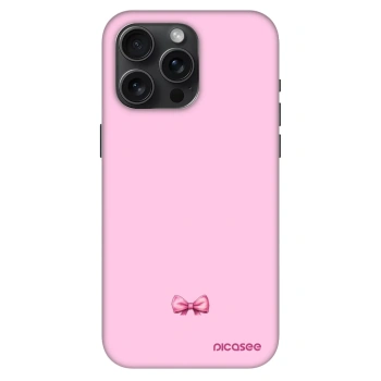 Szilikon tok erre a típusra Apple iPhone 15 Pro Max - Blush bow