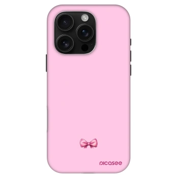 Szilikon tok erre a típusra Apple iPhone 16 Pro - Blush bow