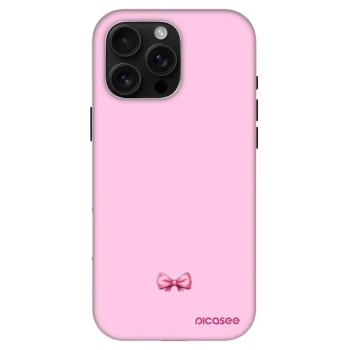 Szilikon tok erre a típusra Apple iPhone 16 Pro Max - Blush bow
