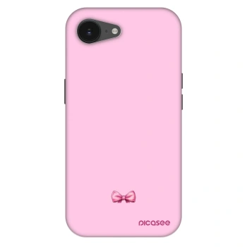 Szilikon tok erre a típusra Apple iPhone 16e - Blush bow
