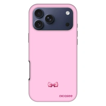 Szilikon tok erre a típusra Apple iPhone 17 Pro Max - Blush bow