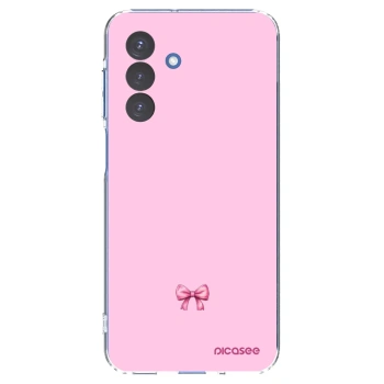 Picasee átlátszó szilikon tok az alábbi mobiltelefonokra Samsung Galaxy A17 5G - Blush bow