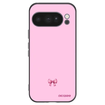 Picasee fekete szilikon tok az alábbi mobiltelefonokra Google Pixel 10 Pro - Blush bow