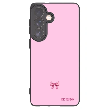 Picasee fekete szilikon tok az alábbi mobiltelefonokra Samsung Galaxy S26+ - Blush bow