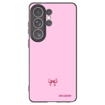 Picasee fekete szilikon tok az alábbi mobiltelefonokra Samsung Galaxy S26 Ultra - Blush bow