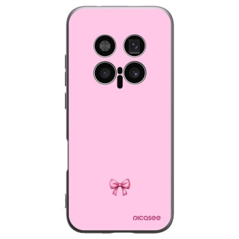 Picasee fekete szilikon tok az alábbi mobiltelefonokra Honor Magic8 Pro 5G - Blush bow