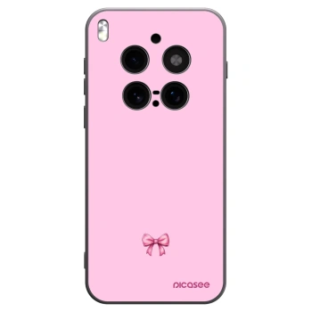 Picasee fekete szilikon tok az alábbi mobiltelefonokra Vivo X300 Pro - Blush bow