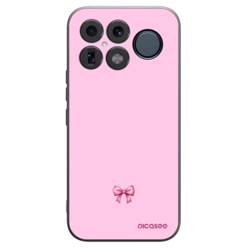 Picasee fekete szilikon tok az alábbi mobiltelefonokra Xiaomi Poco F8 Ultra - Blush bow
