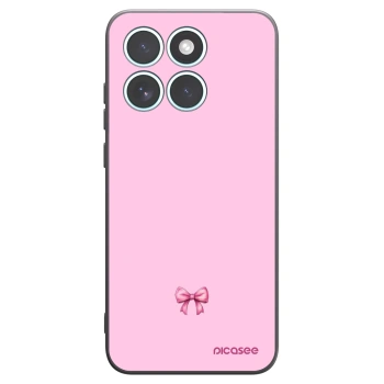 Picasee fekete szilikon tok az alábbi mobiltelefonokra Motorola Edge 70 Fusion - Blush bow