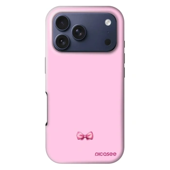 Szilikon tok erre a típusra Apple iPhone 18 Pro - Blush bow