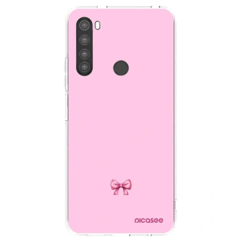 Picasee átlátszó szilikon tok az alábbi mobiltelefonokra Xiaomi Redmi Note 8 - Blush bow