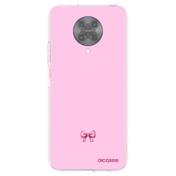 Picasee átlátszó szilikon tok az alábbi mobiltelefonokra Xiaomi Poco F2 Pro - Blush bow