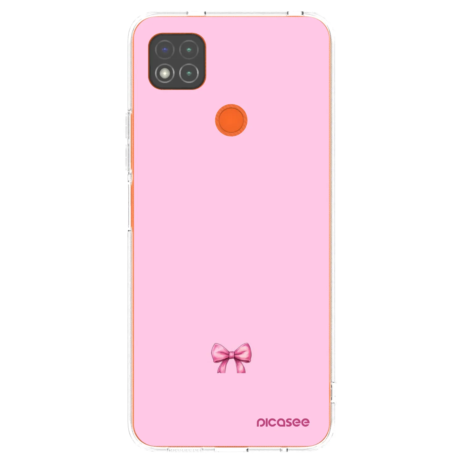 Picasee átlátszó szilikon tok az alábbi mobiltelefonokra Xiaomi Redmi 9C - Blush bow