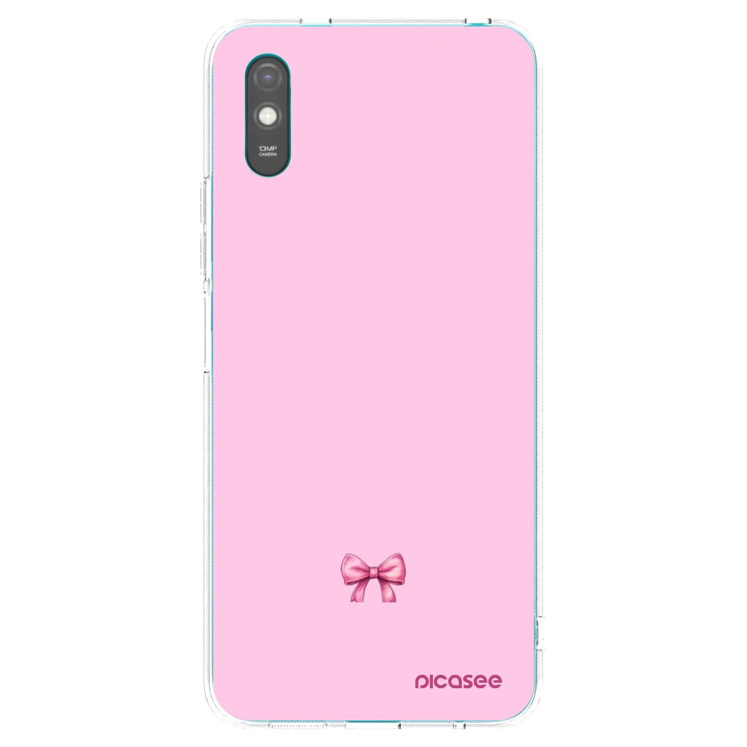 Picasee átlátszó szilikon tok az alábbi mobiltelefonokra Xiaomi Redmi 9A - Blush bow