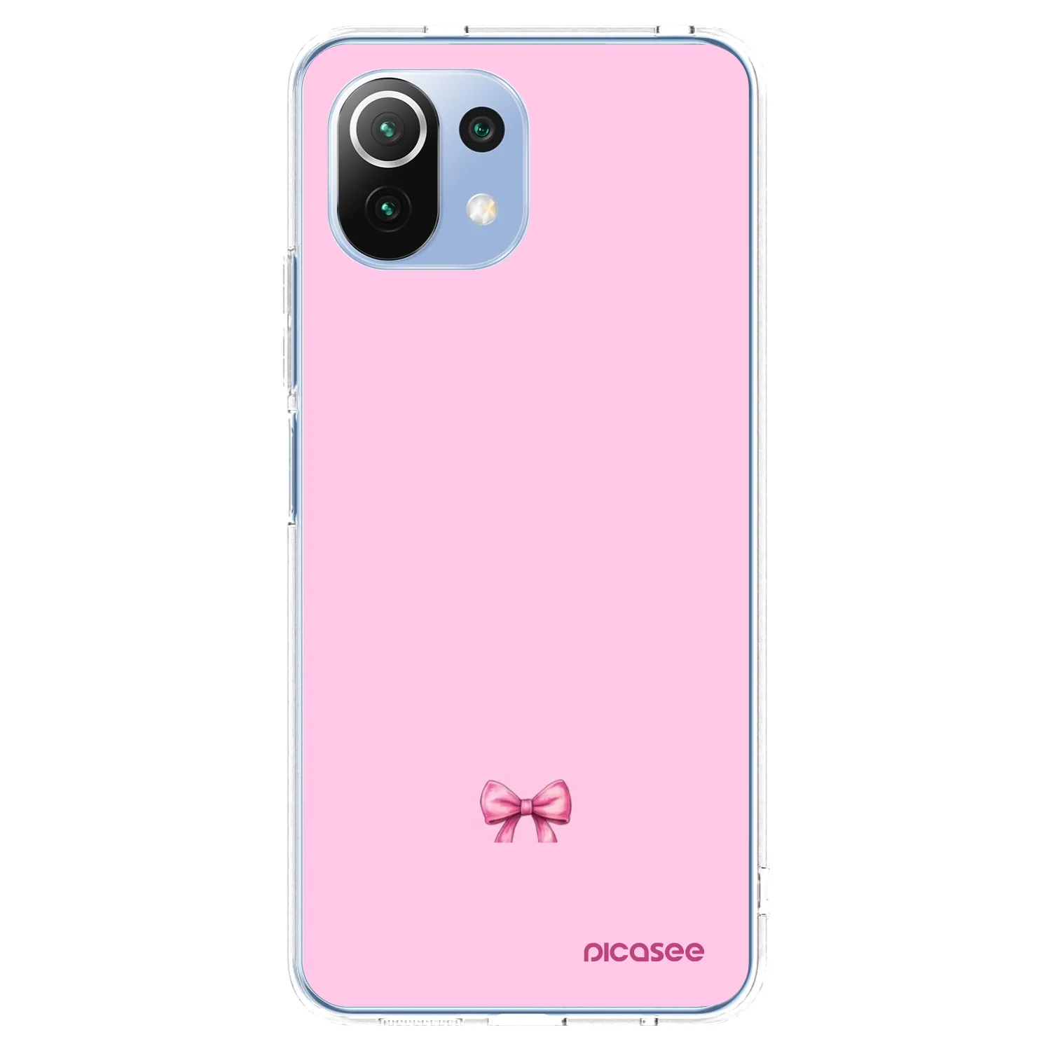 Picasee átlátszó szilikon tok az alábbi mobiltelefonokra Xiaomi Mi 11 Lite - Blush bow