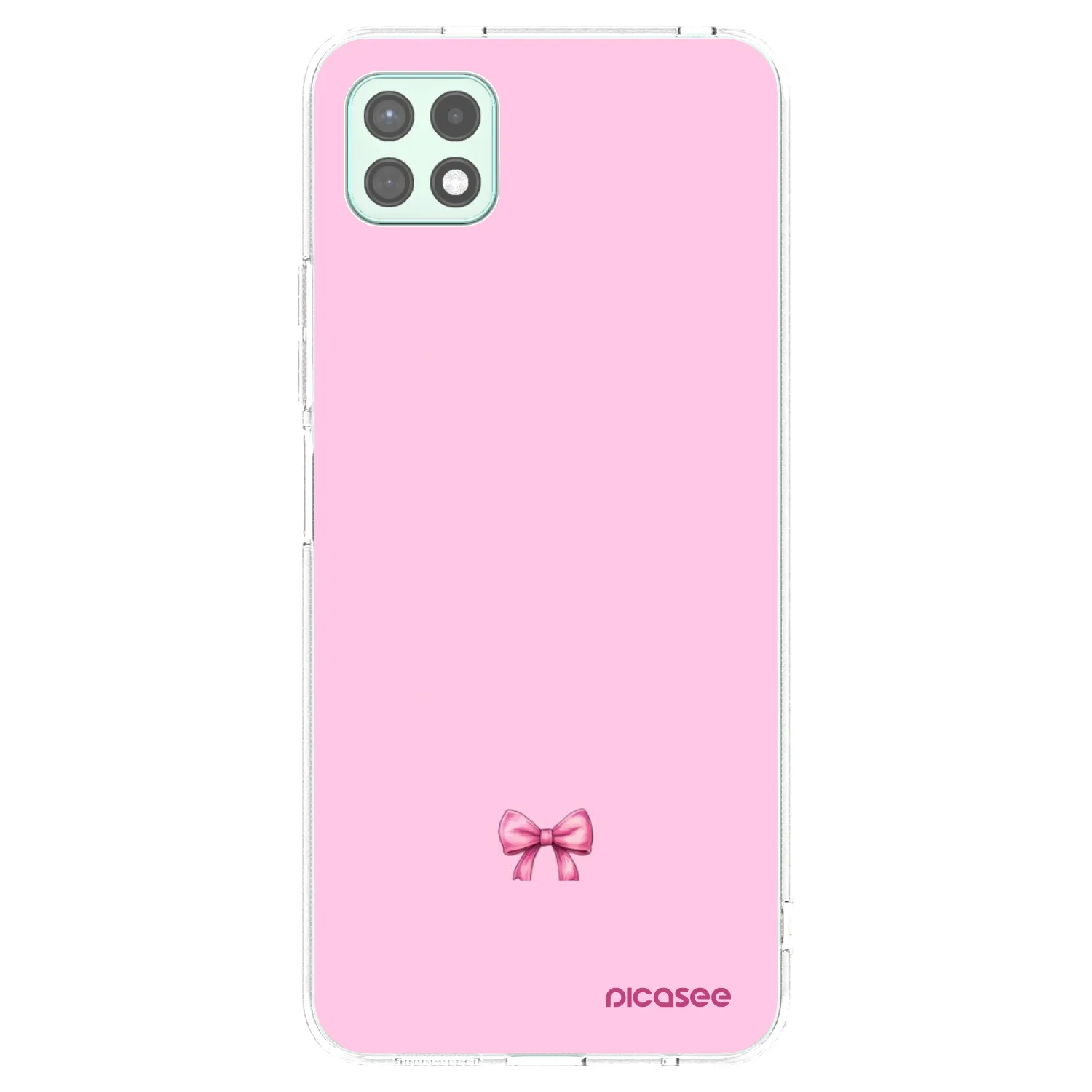 Picasee átlátszó szilikon tok az alábbi mobiltelefonokra Samsung Galaxy A22 A226B 5G - Blush bow