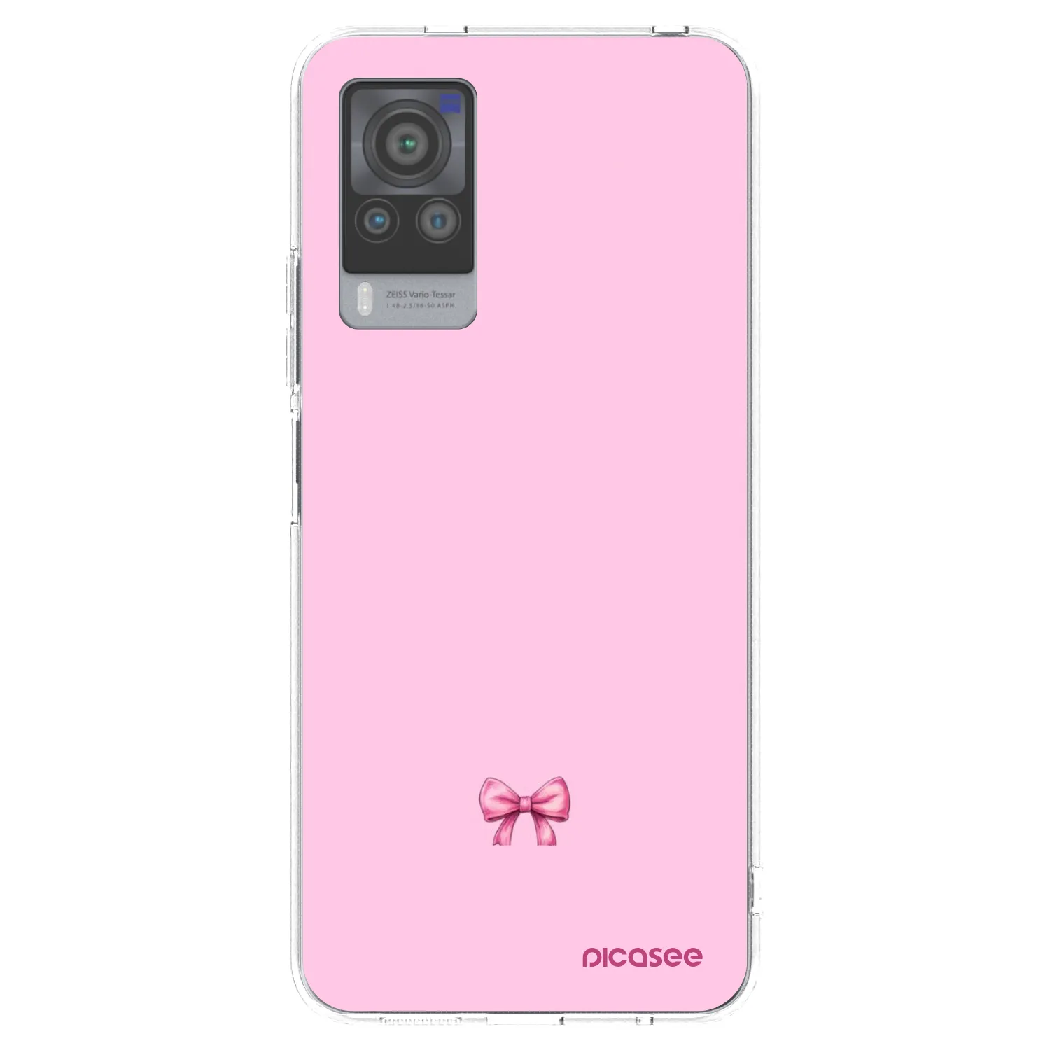 Picasee átlátszó szilikon tok az alábbi mobiltelefonokra Vivo X60 Pro 5G - Blush bow