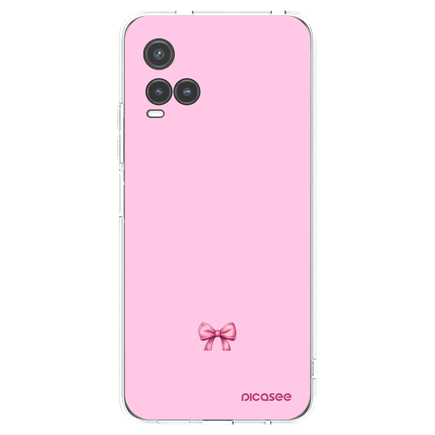 Picasee átlátszó szilikon tok az alábbi mobiltelefonokra Vivo Y33s - Blush bow