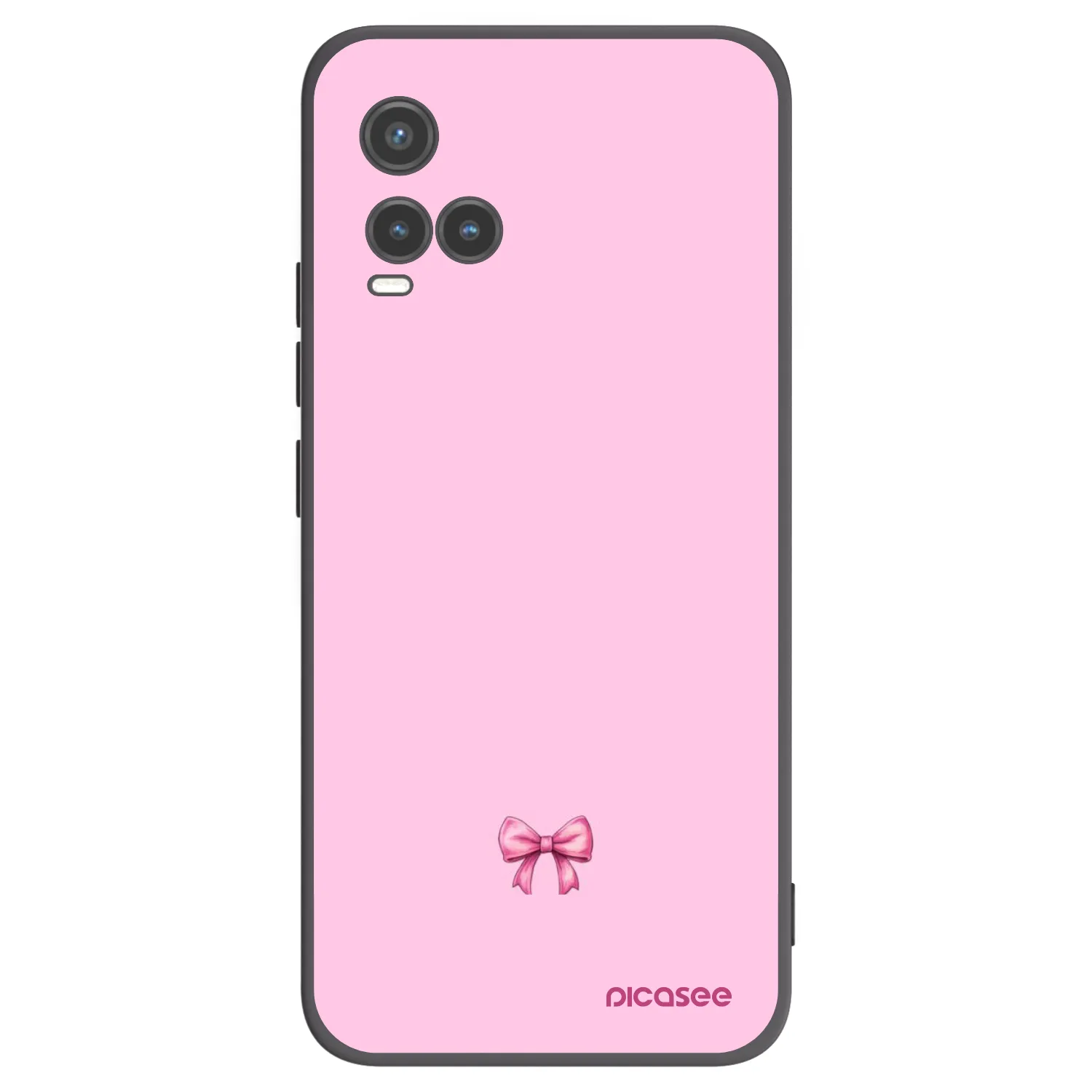Picasee fekete szilikon tok az alábbi mobiltelefonokra Vivo Y33s - Blush bow