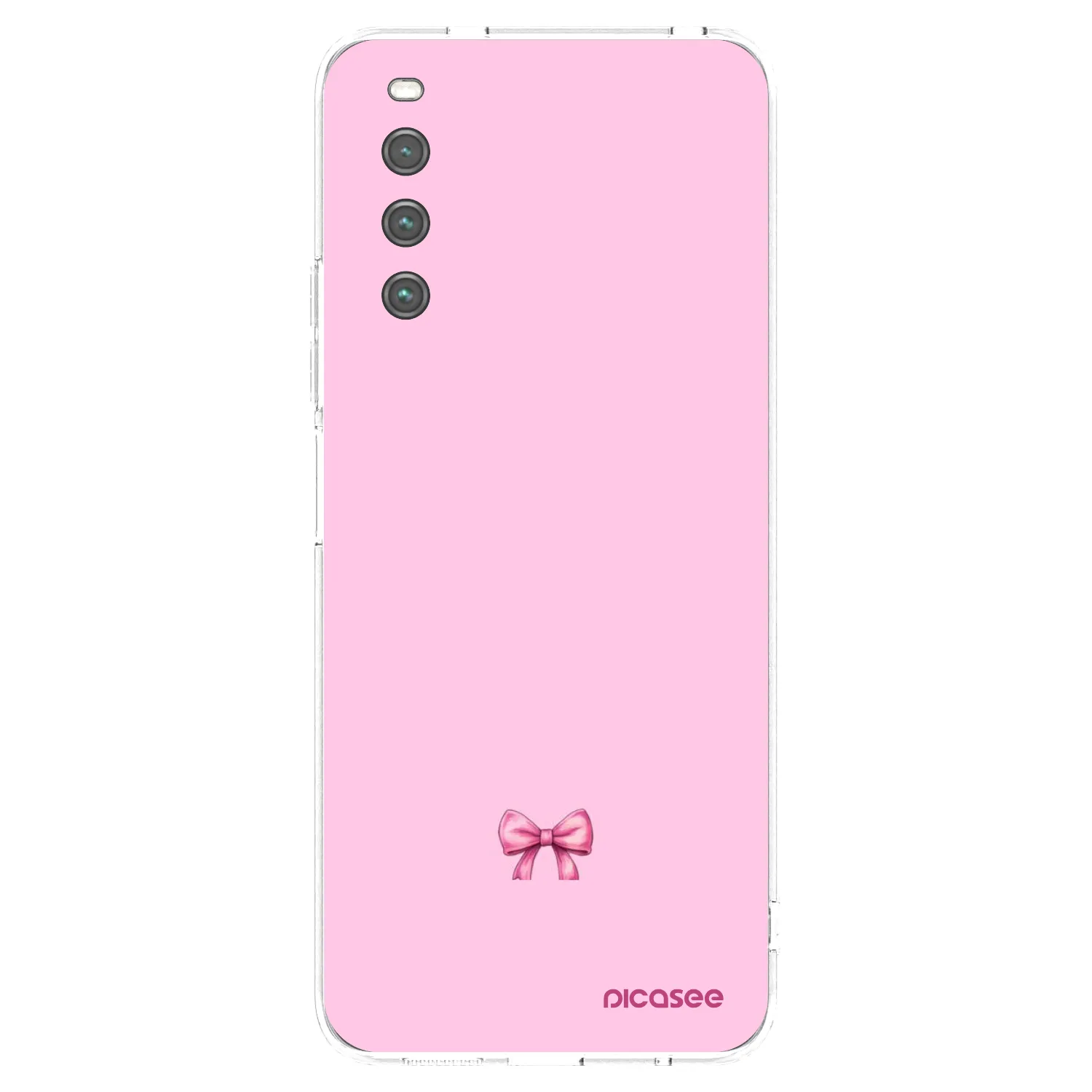 Picasee átlátszó szilikon tok az alábbi mobiltelefonokra Sony Xperia 10 IV 5G - Blush bow