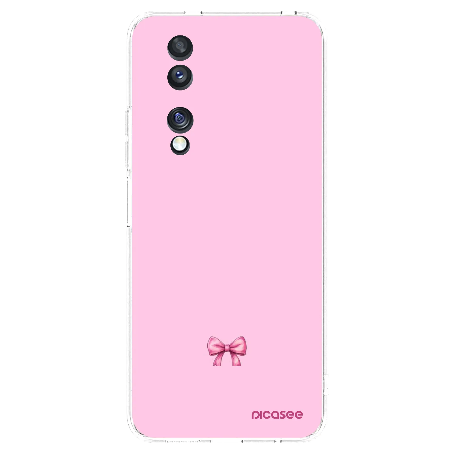 Picasee átlátszó szilikon tok az alábbi mobiltelefonokra Honor 70 - Blush bow