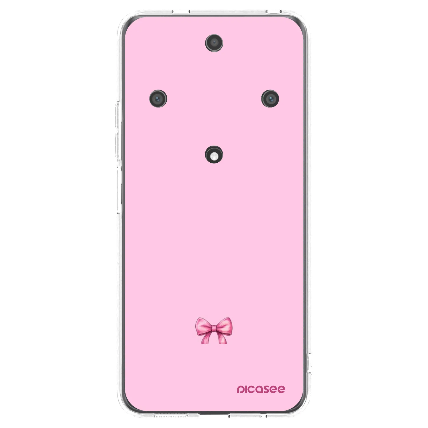 Picasee átlátszó szilikon tok az alábbi mobiltelefonokra Honor Magic5 Lite 5G - Blush bow