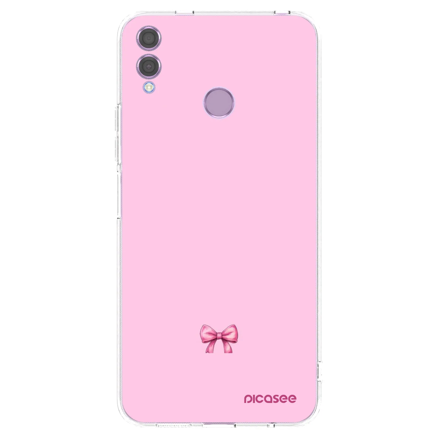 Picasee átlátszó szilikon tok az alábbi mobiltelefonokra Honor 8X - Blush bow
