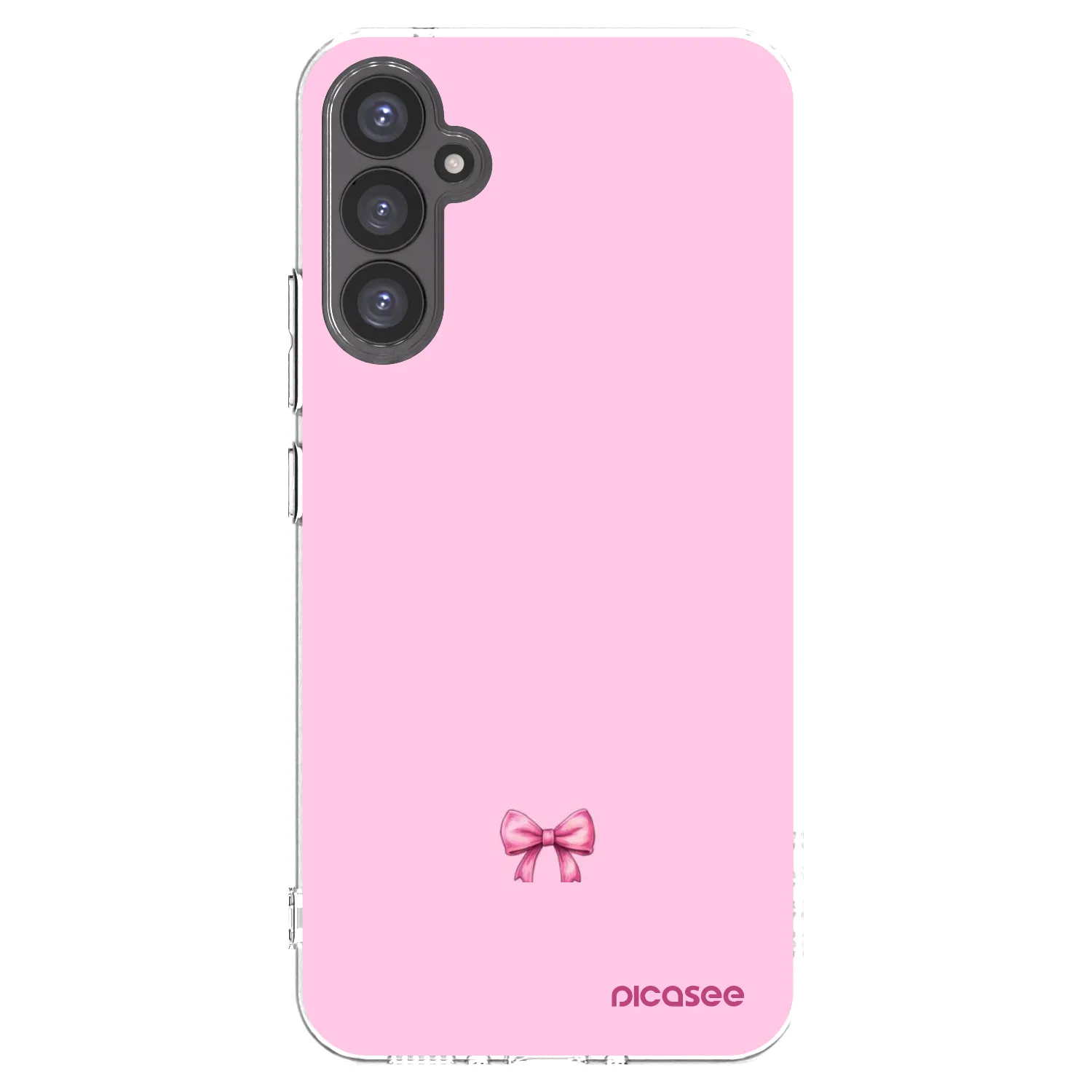 Picasee átlátszó szilikon tok az alábbi mobiltelefonokra Samsung Galaxy A34 5G A346B - Blush bow