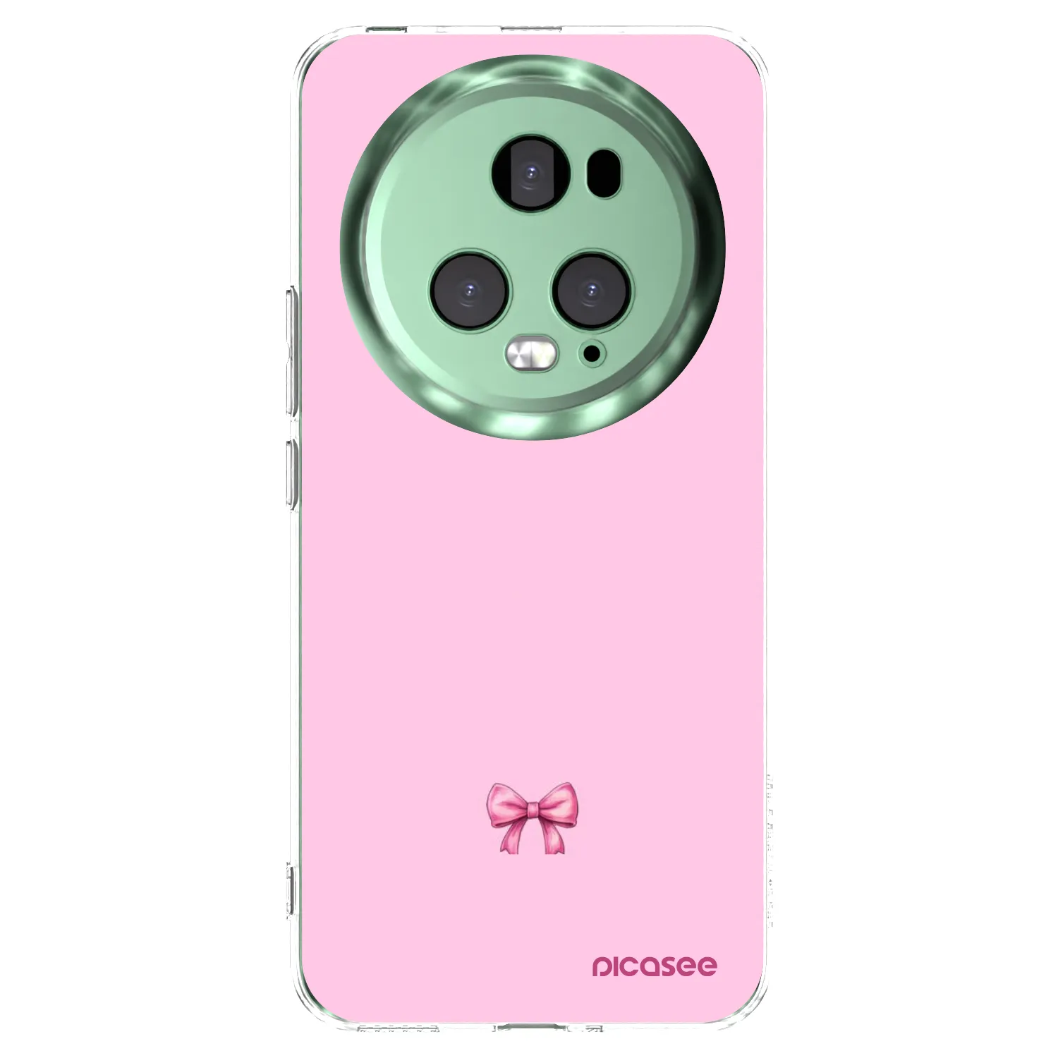 Picasee átlátszó szilikon tok az alábbi mobiltelefonokra Honor Magic5 Pro - Blush bow