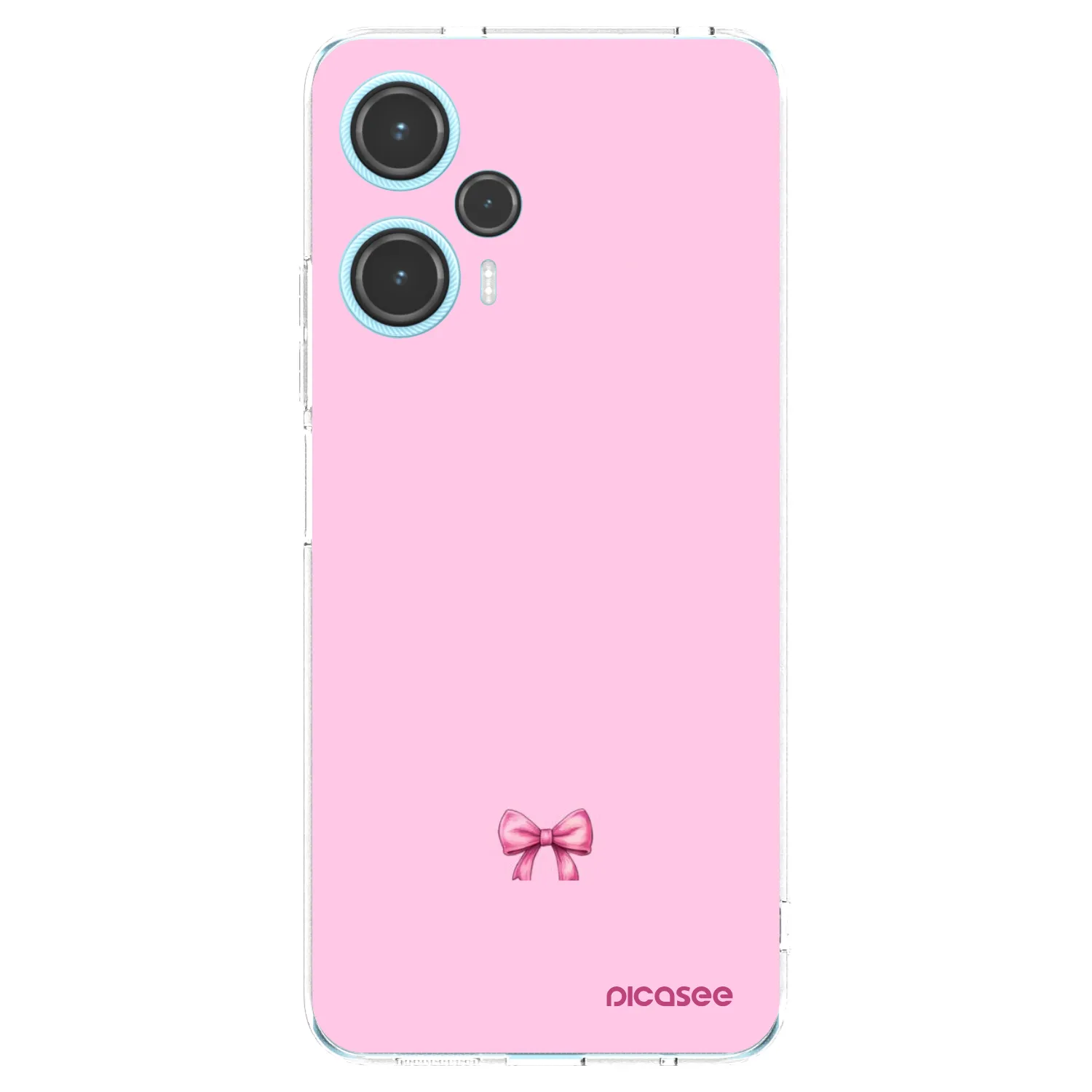 Picasee átlátszó szilikon tok az alábbi mobiltelefonokra Xiaomi Poco F5 - Blush bow
