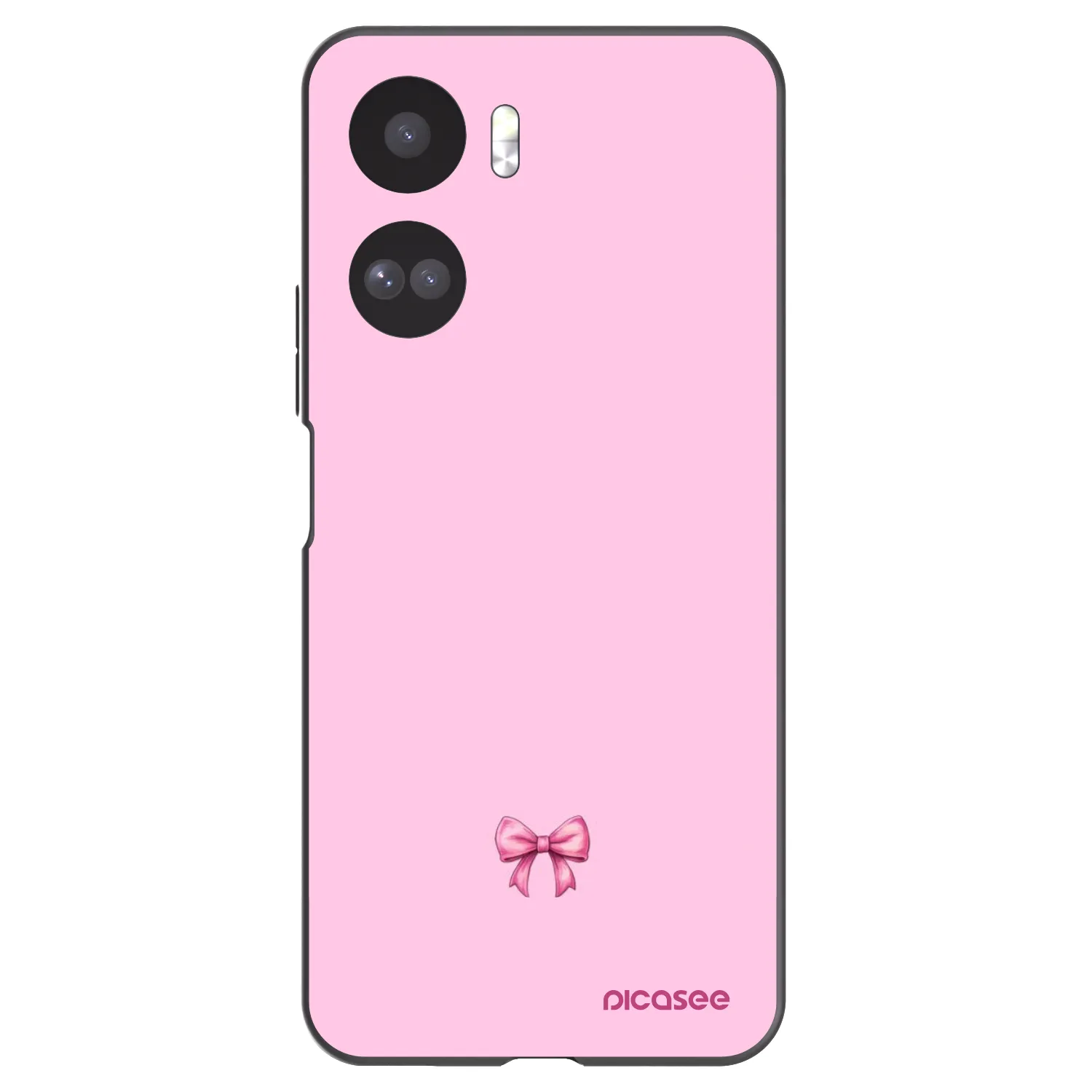 Picasee fekete szilikon tok az alábbi mobiltelefonokra Honor 90 Lite 5G - Blush bow