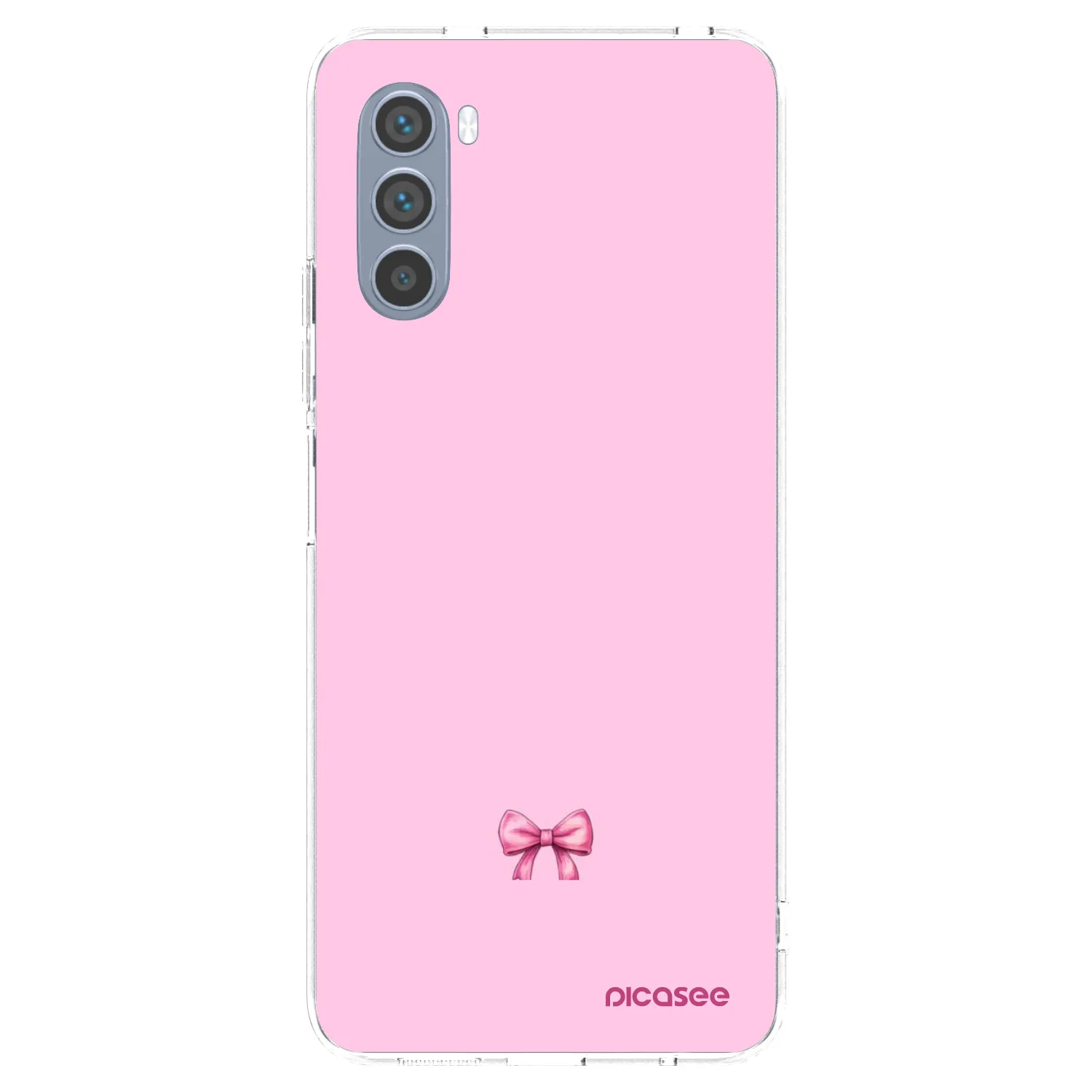 Picasee átlátszó szilikon tok az alábbi mobiltelefonokra Motorola Moto G62 - Blush bow