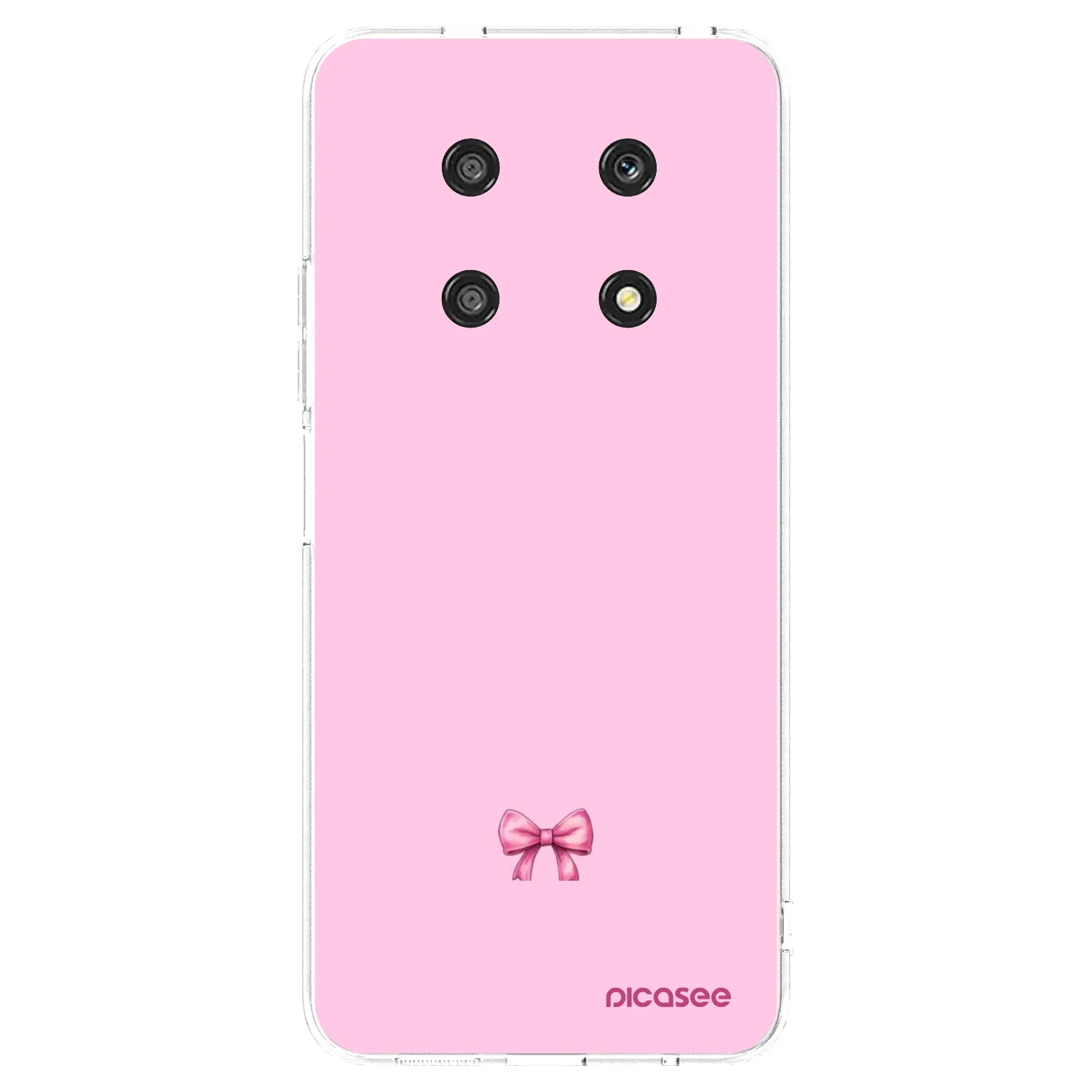 Picasee átlátszó szilikon tok az alábbi mobiltelefonokra Honor Magic4 Lite 5G - Blush bow