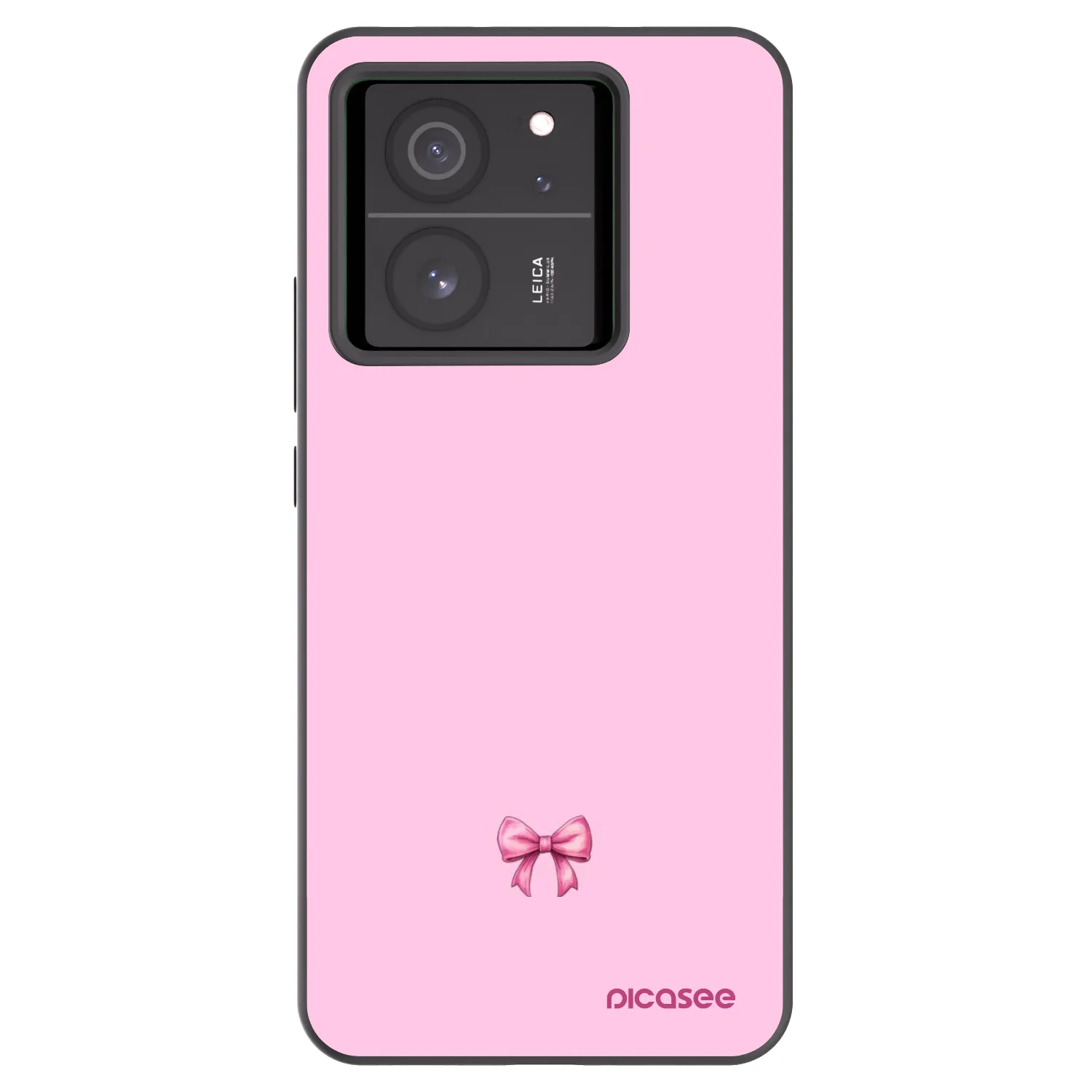 Picasee fekete szilikon tok az alábbi mobiltelefonokra Xiaomi 13T - Blush bow