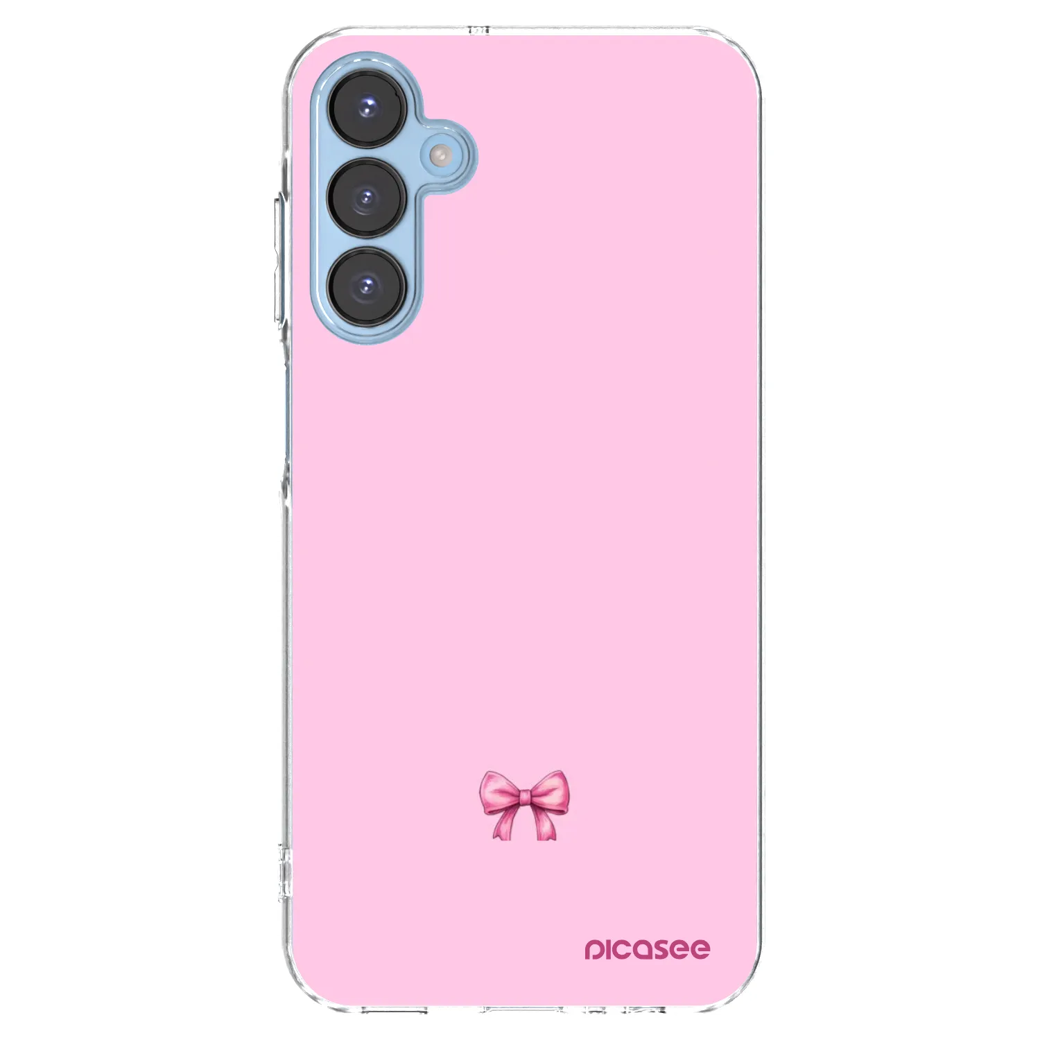 Picasee átlátszó szilikon tok az alábbi mobiltelefonokra Samsung Galaxy A15 A156B 5G - Blush bow