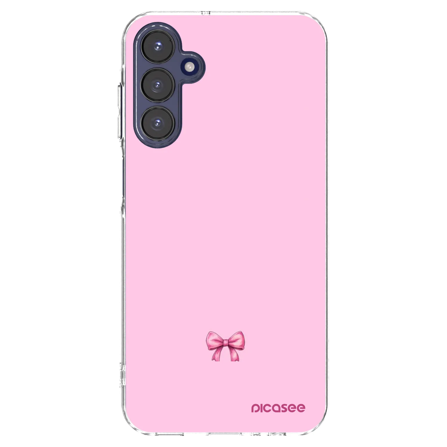 Picasee átlátszó szilikon tok az alábbi mobiltelefonokra Samsung Galaxy A15 A155F 4G - Blush bow