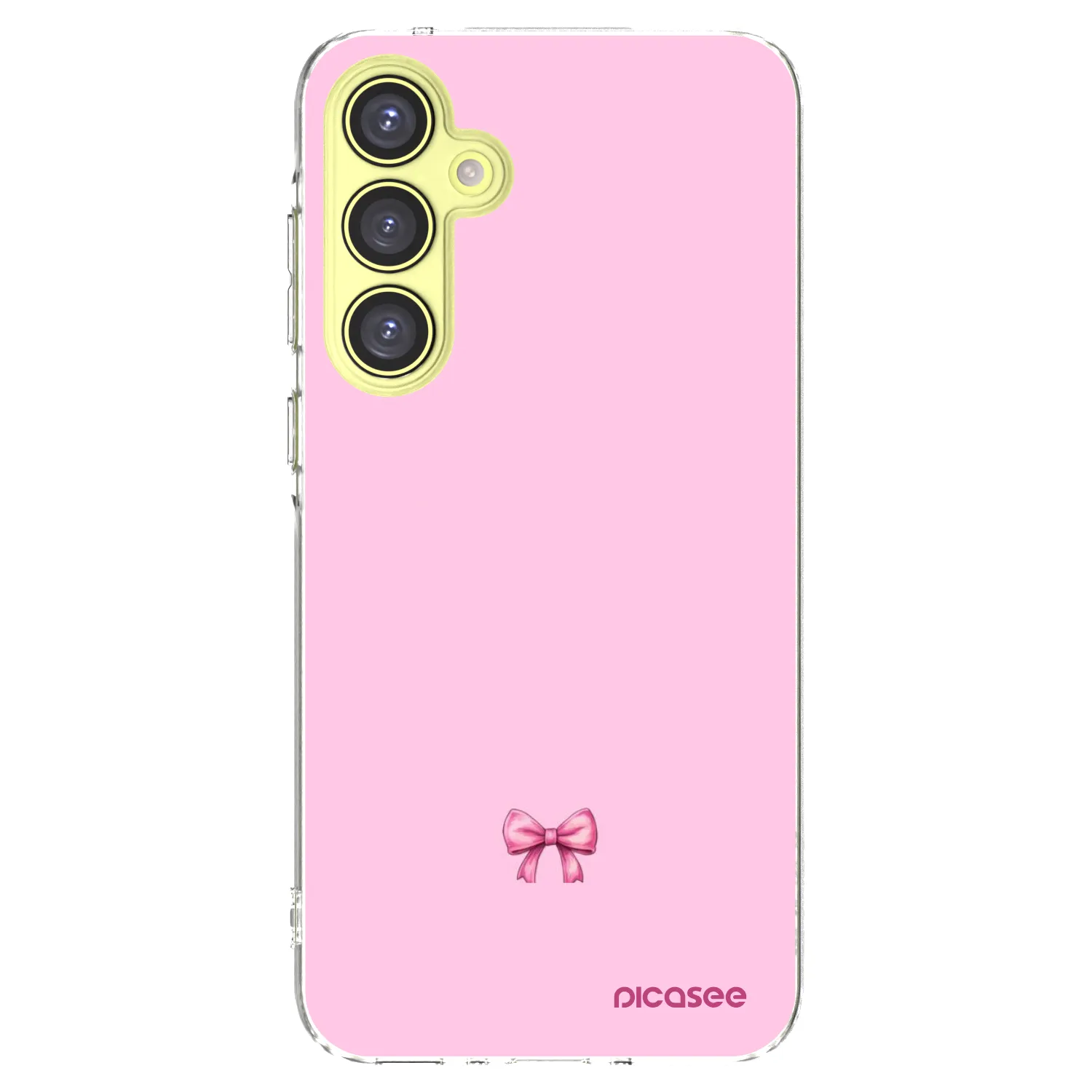 Picasee átlátszó szilikon tok az alábbi mobiltelefonokra Samsung Galaxy A35 5G A356B - Blush bow