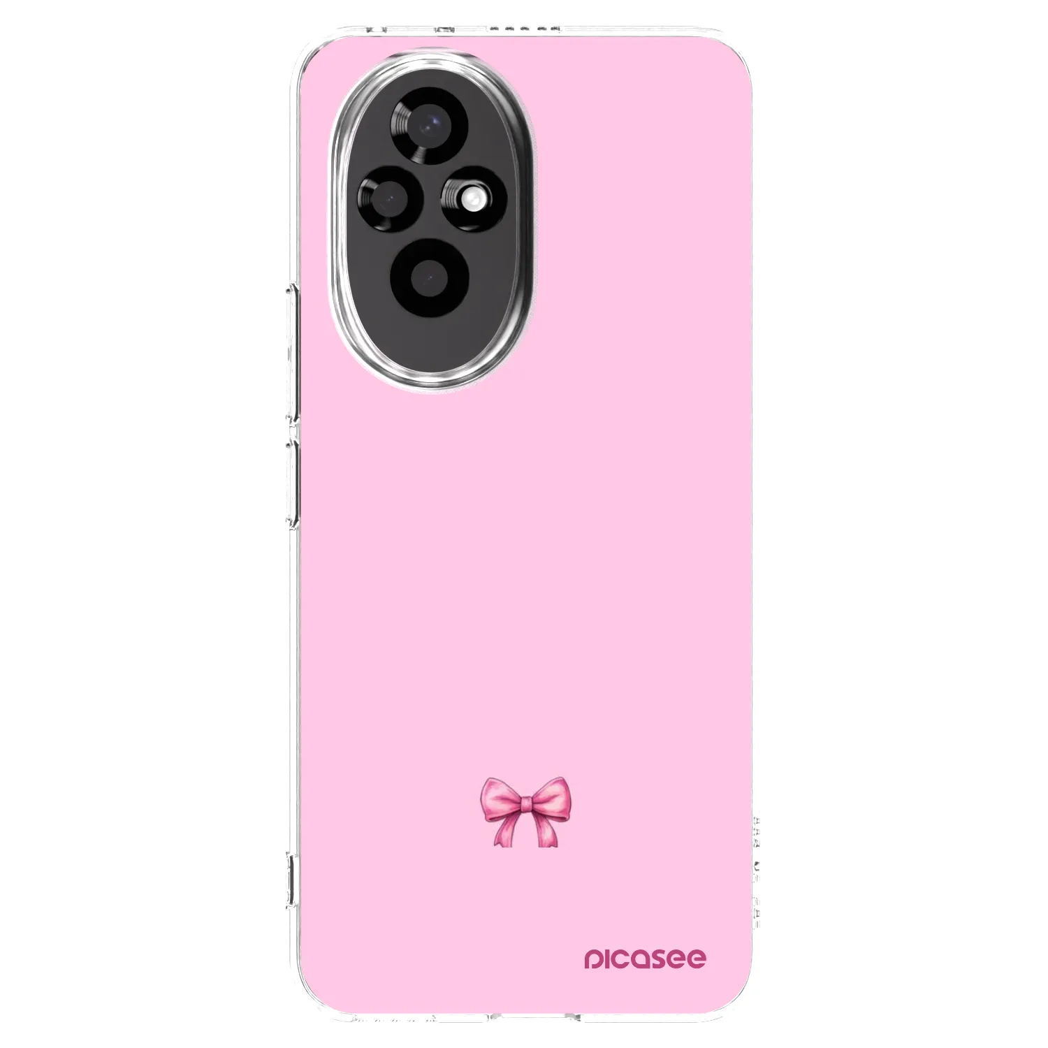 Picasee átlátszó szilikon tok az alábbi mobiltelefonokra Honor 200 Pro 5G - Blush bow