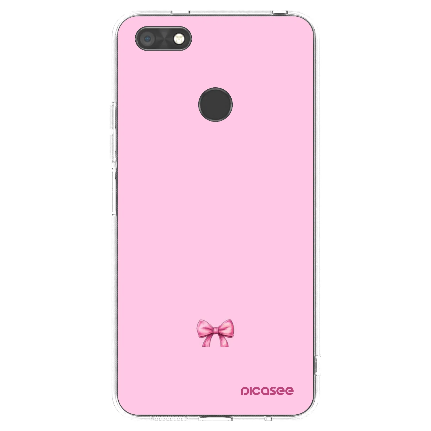 Picasee átlátszó szilikon tok az alábbi mobiltelefonokra Huawei P9 Lite Mini - Blush bow