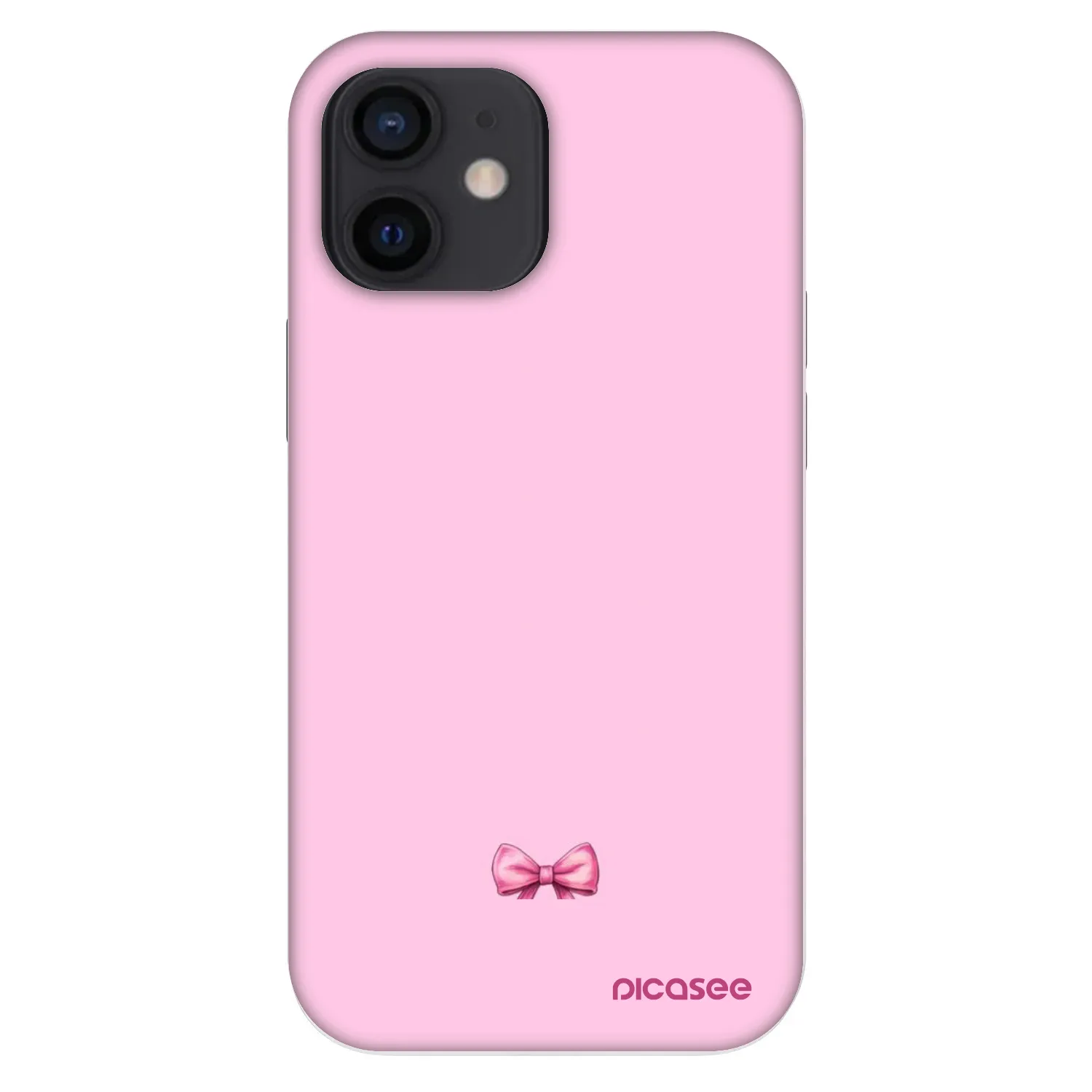 Picasee Fashion Case Apple iPhone 12 mini - Blush bow