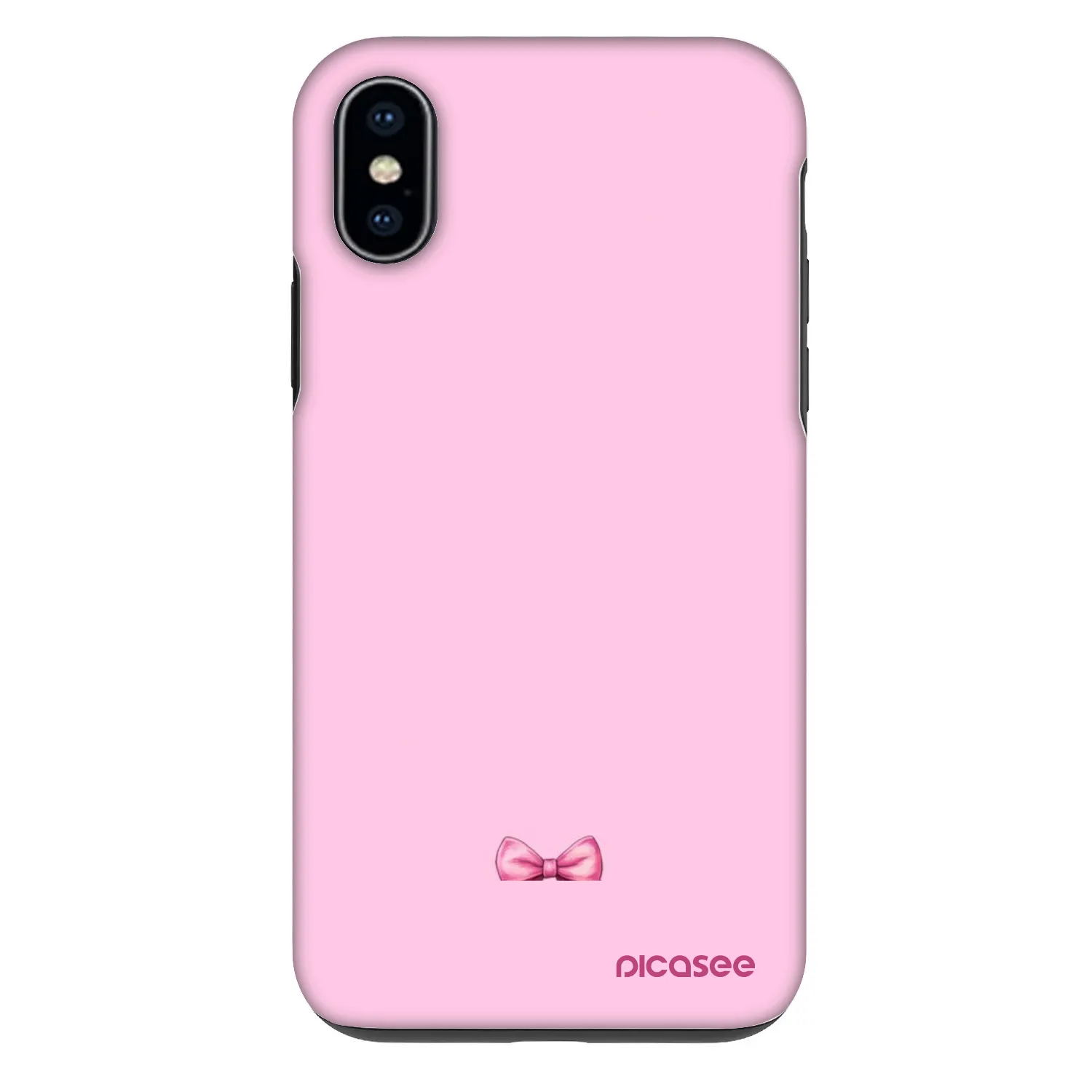Picasee Fashion Case Apple iPhone X/XS - Blush bow