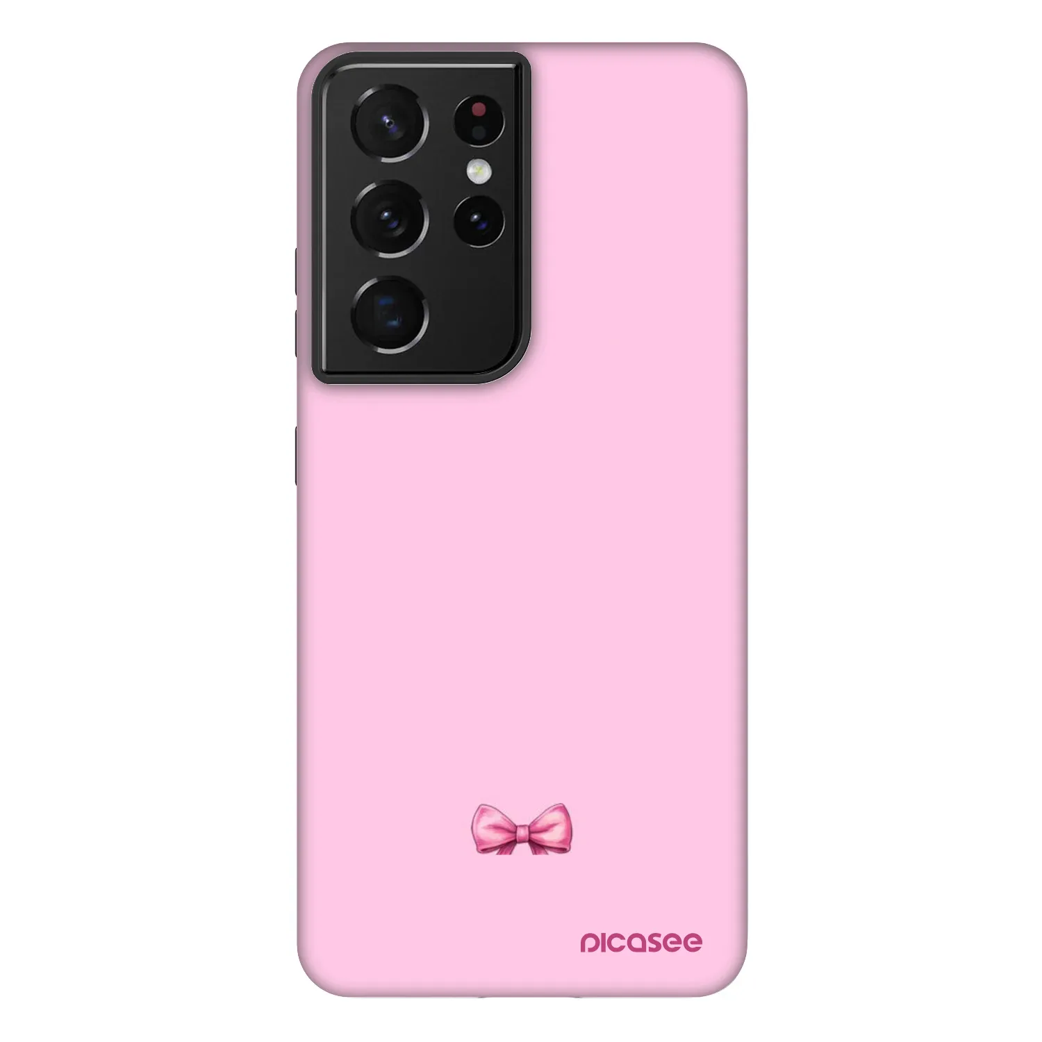 Picasee Fashion Case Samsung Galaxy S21 Ultra 5G G998B - Blush bow