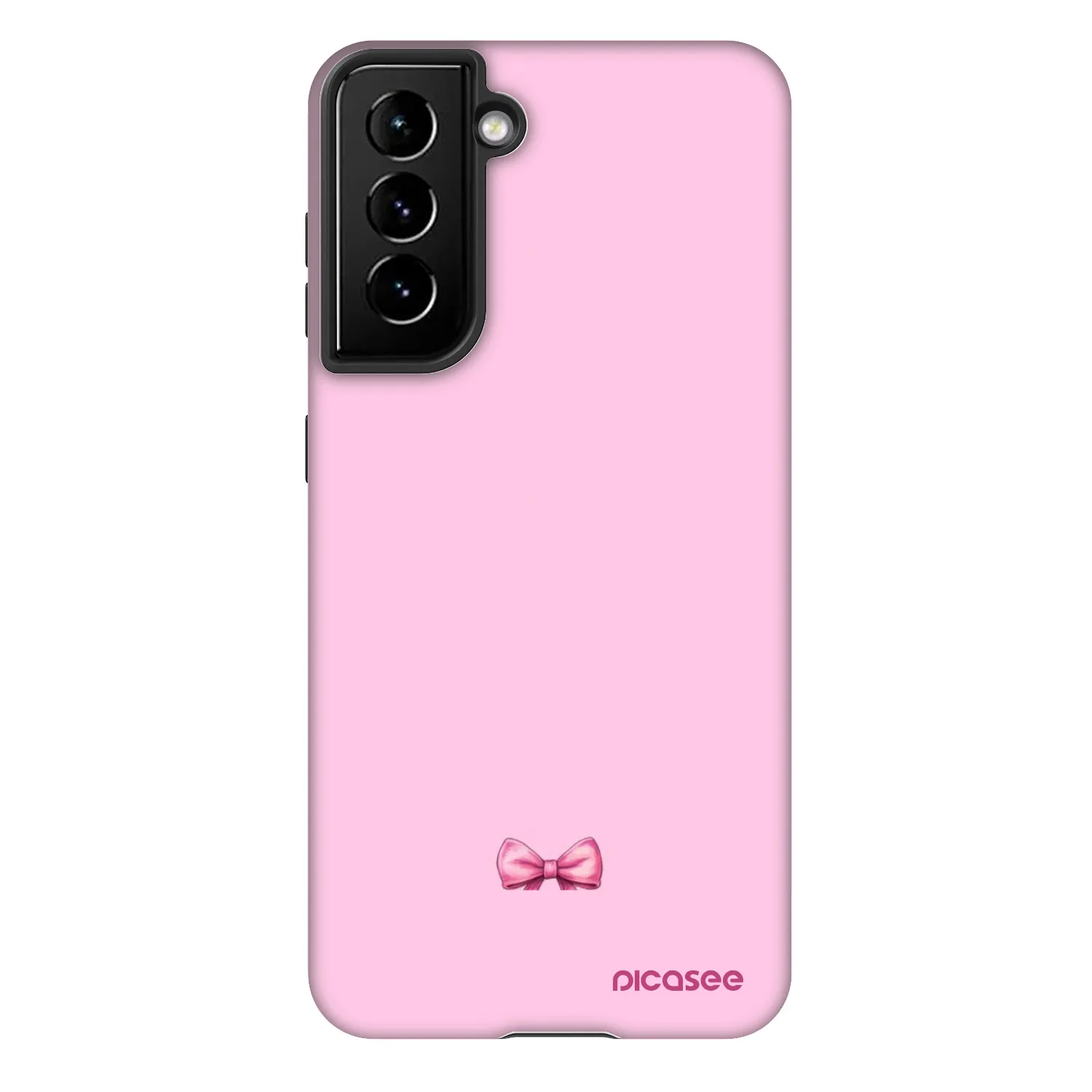 Picasee Fashion Case Samsung Galaxy S21 5G G991B - Blush bow