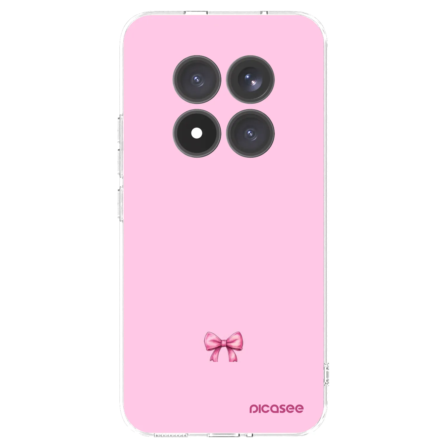 Picasee átlátszó szilikon tok az alábbi mobiltelefonokra Xiaomi Redmi Note 15 Pro+ - Blush bow