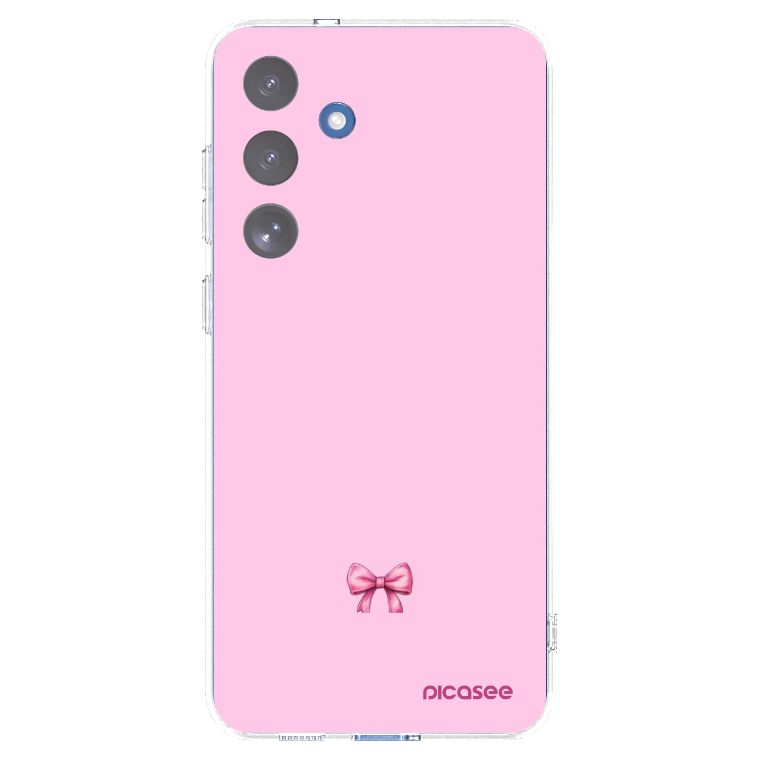 Picasee átlátszó szilikon tok az alábbi mobiltelefonokra Samsung Galaxy S25 FE 5G - Blush bow