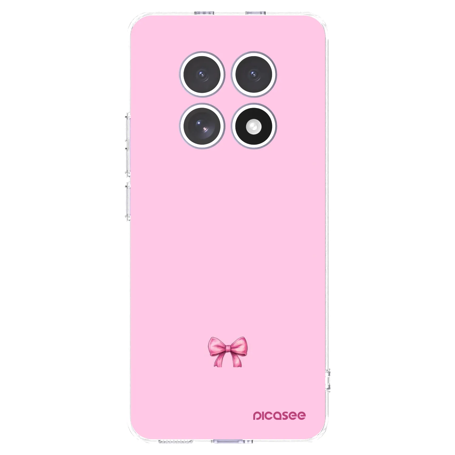 Picasee átlátszó szilikon tok az alábbi mobiltelefonokra Xiaomi Redmi Note 15 - Blush bow