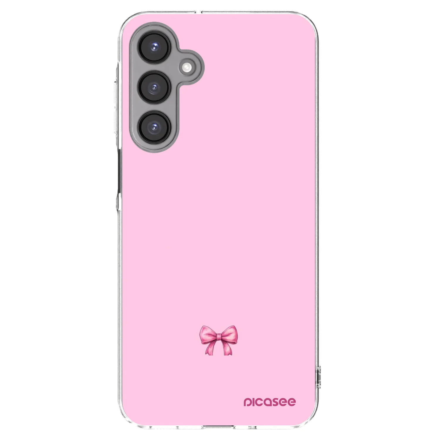 Picasee átlátszó szilikon tok az alábbi mobiltelefonokra Samsung Galaxy A16 4G - Blush bow