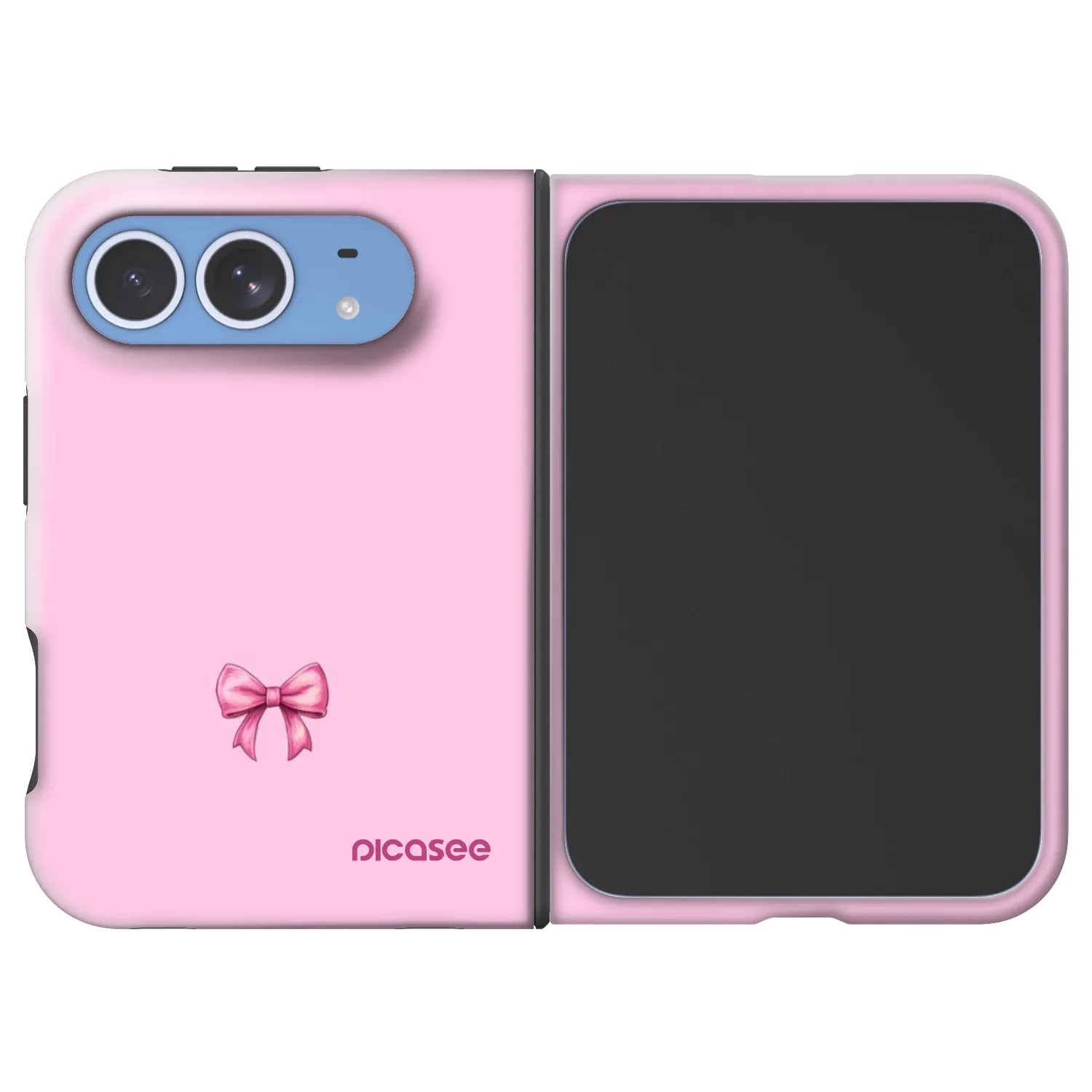 Picasee Fashion Case MagSafe Apple iPhone Duo - Blush bow