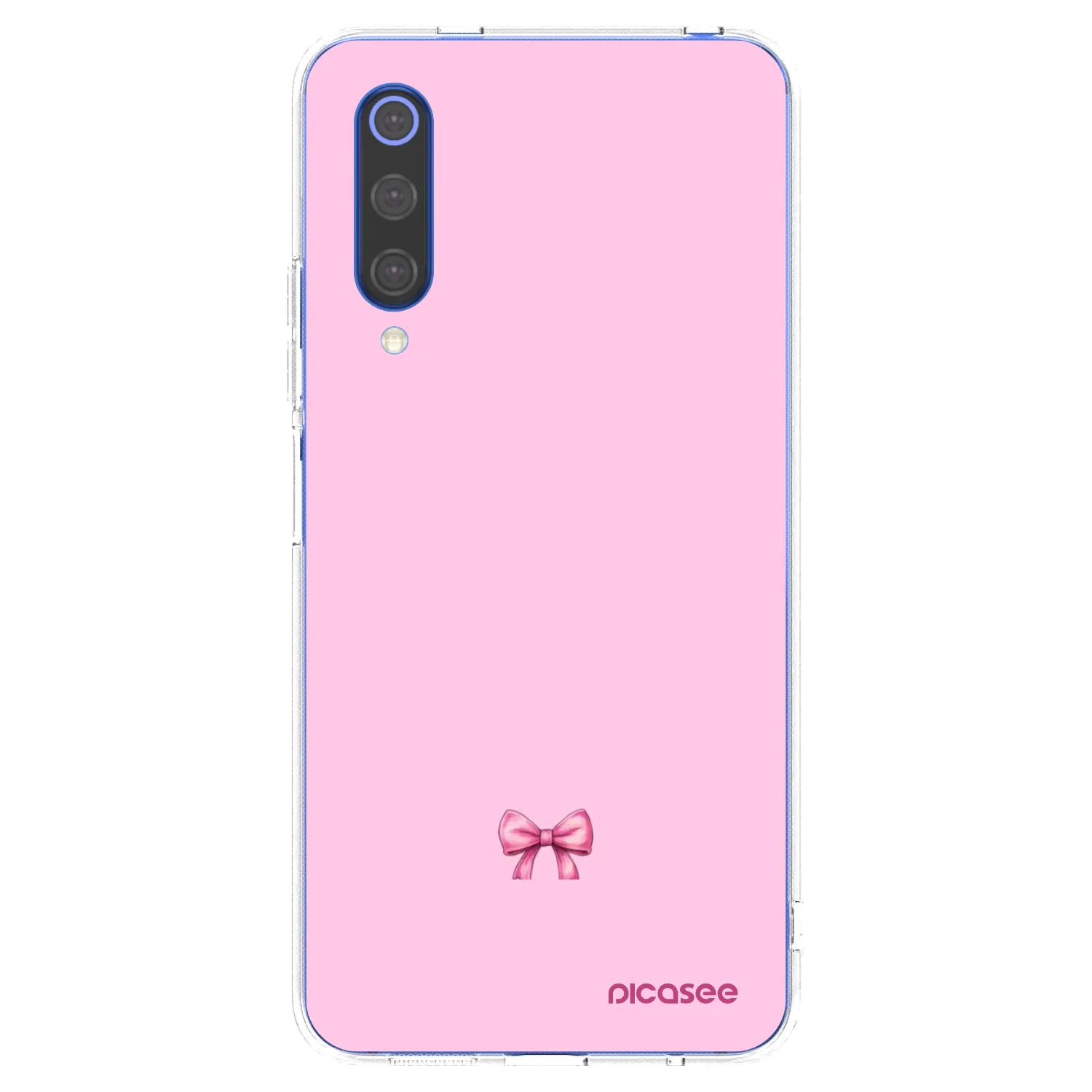 Picasee átlátszó szilikon tok az alábbi mobiltelefonokra Xiaomi Mi 9 SE - Blush bow